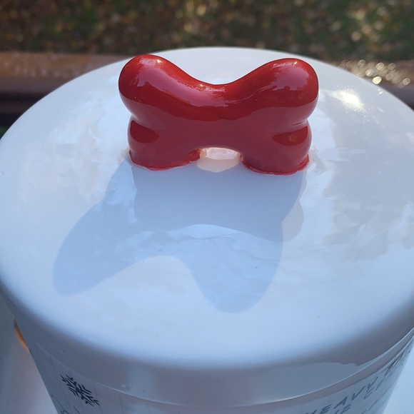 New Mickey Mouse Christmas Holiday Sketchbook Pet Treat Canister - Picture 3 of 12